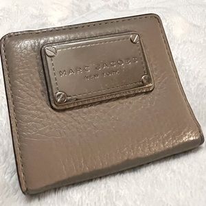 Marc Jacobs 4"W x 3.25"H Leather Wallet